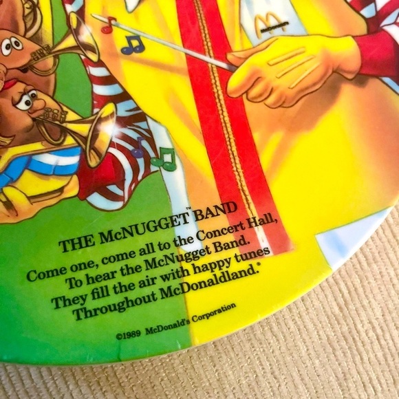 FOUR McDonald's Collector Mylar Plates - Picture 2 of 4